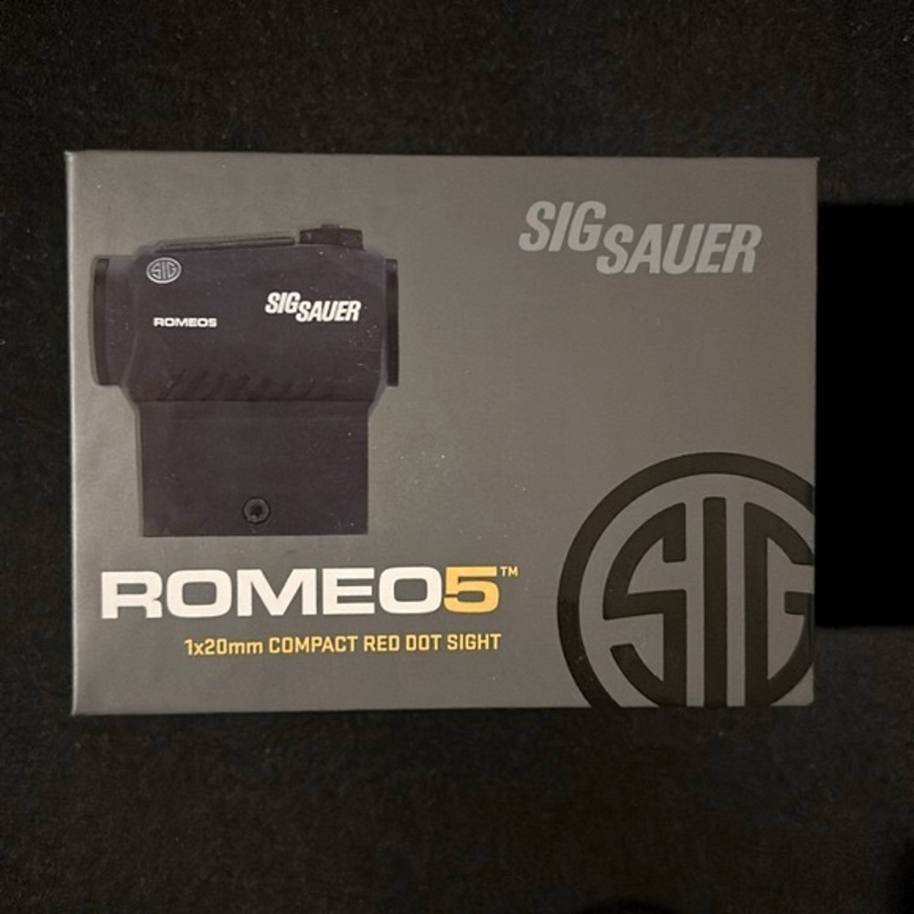 Nib Sig Sauer Romeo 5 Brand New Red Dot Sight